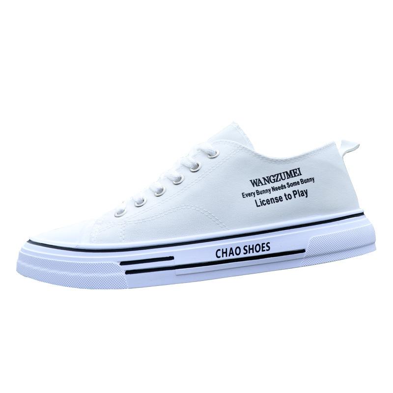 Canvas shoes spring and autumn new student breathable cloth shoes sports and leisure board shoes