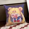 SSailor Anime MMoon Cushion Cover Reversible Soft Durable Pillow Cover Home  Car MultiScene Use for Daily Comfort