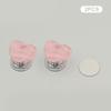2 Pieces Heart Shaped Toilet Pressers Love Toilet Press Button Tank Press Switch Tank Button Nail Protector Bathroom Decoration