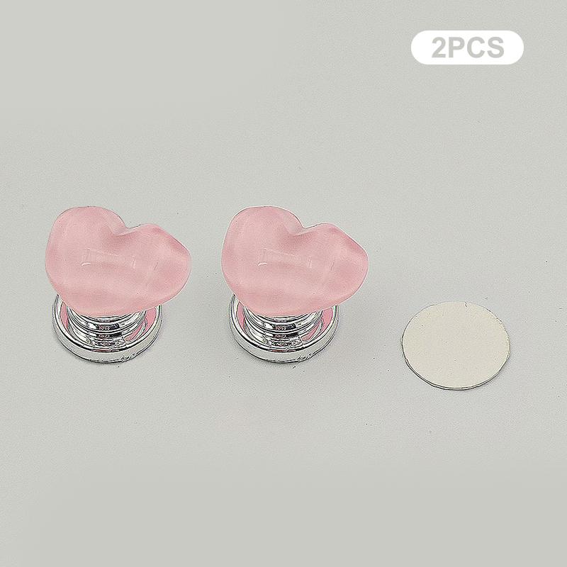 

Hot 2 Pcs Heart Shaped Toilet Pressers Love Toilet Press Button Tank Press Switch Tank Button Nail Protector Bathroom Decoration розовый