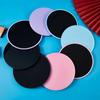 2pcs Pilates Slide Discs Yoga Abs Fitness Foot Mat Sled Waist Trainer Slide Board for Hip Lifting and Core Strength Training