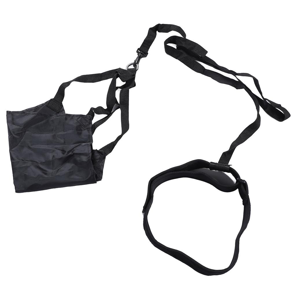 Swim Parachute Resistance Belt Set Nylon PP Anti Loosening Buckle Swimming Parachute Resistance