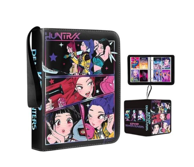 

Korean Pop Demon Hunter Girl Group Card Album, Loose-leaf Album, Lumi Card Collector Storage Album, Capable of Holding 50 Cards Present