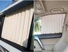 Mercedes C260L/V300 Suede Car Window Curtains - Double Rail, Non-Destructive Installation, Sun Protection & Light Blocking.