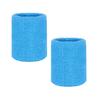1-3pairs Set Breathable Cotton Wrist Sweatbands Sweat Absorbent Wristbands for Tennis Football Basketball Running Gym