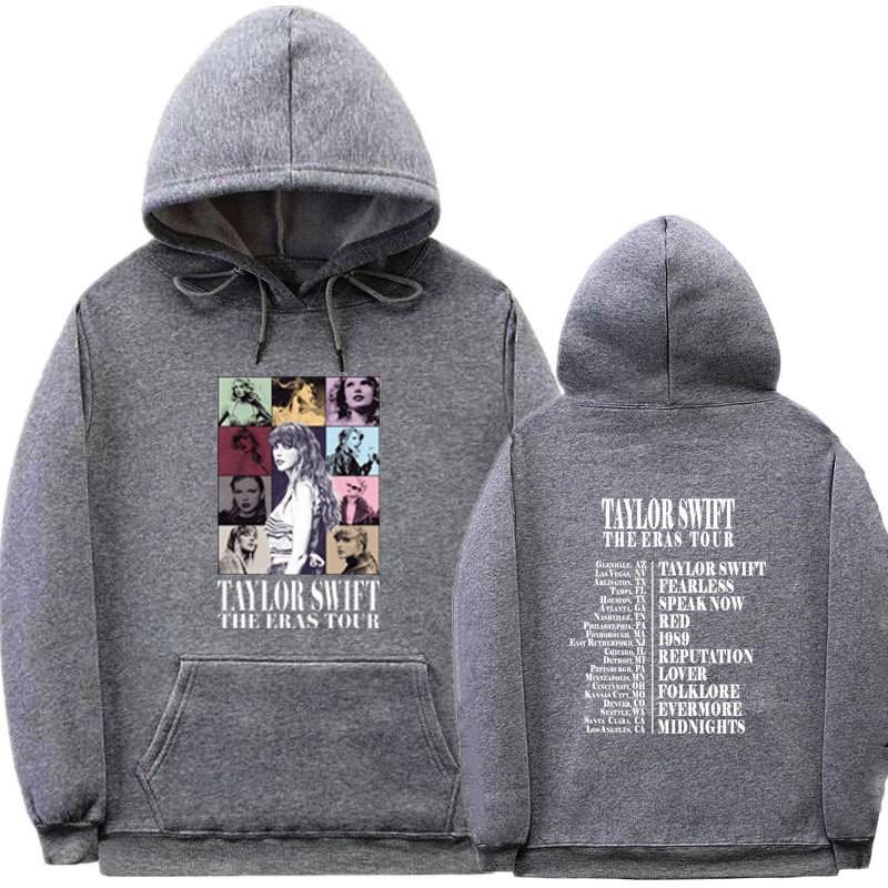 Unisex Oversized Hooded Sweatshirt With Ribbed Hem Print Design Casual Sport Wear