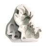 DIY Dinosaur Silicone Molds Triceratops Shape Fondant Mold Biscuit Cookie Baking Mold Chocolate Decor Handmade Mold
