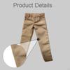 1/12 Figure Pants Khaki Accessories 3 inch Length Decor Cloth Gifts Body Doll Fashion Versatile