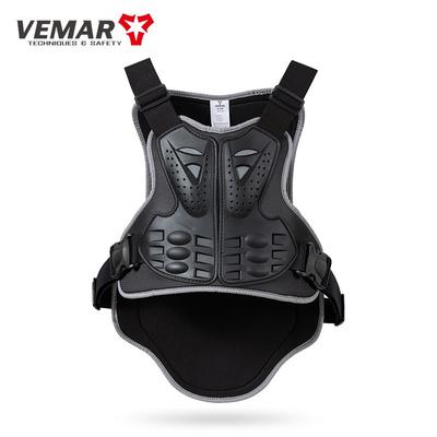 Kids Off-Road Motorcycle Armor Jacket Boys Girls Cycling Protection Gear Chest Pad Impact Vest