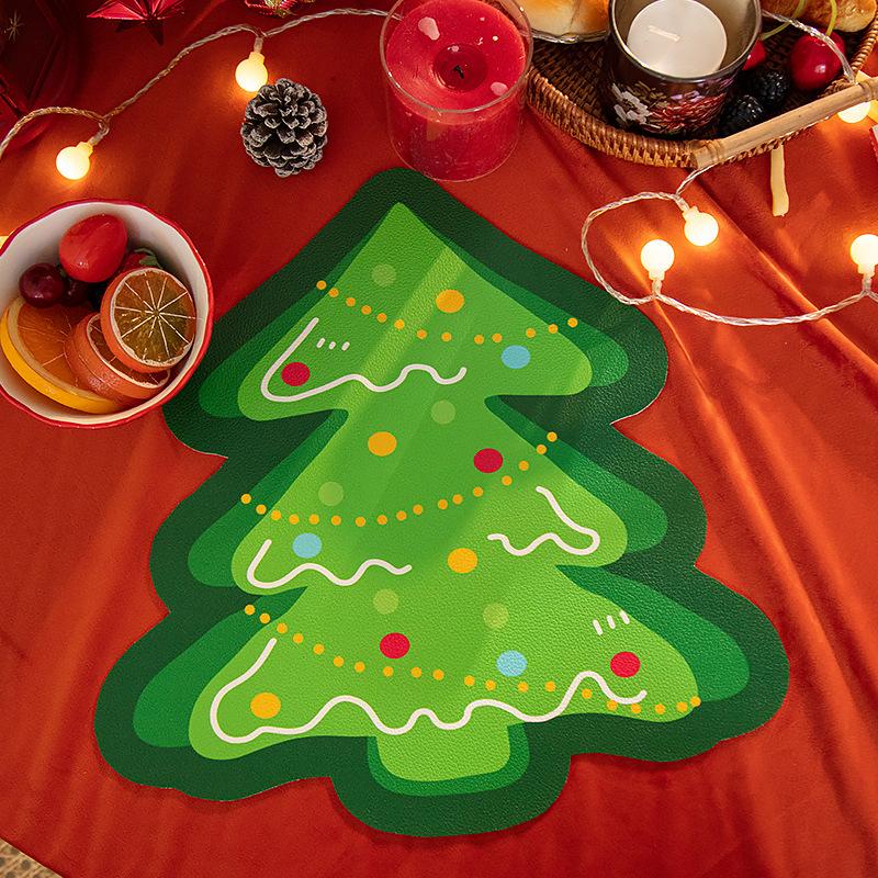 Christmas Kitchen Absorbent and Non-slip Mats, Coffee Maker Absorbent and Non-slip Mats, Kitchen Dining Mats