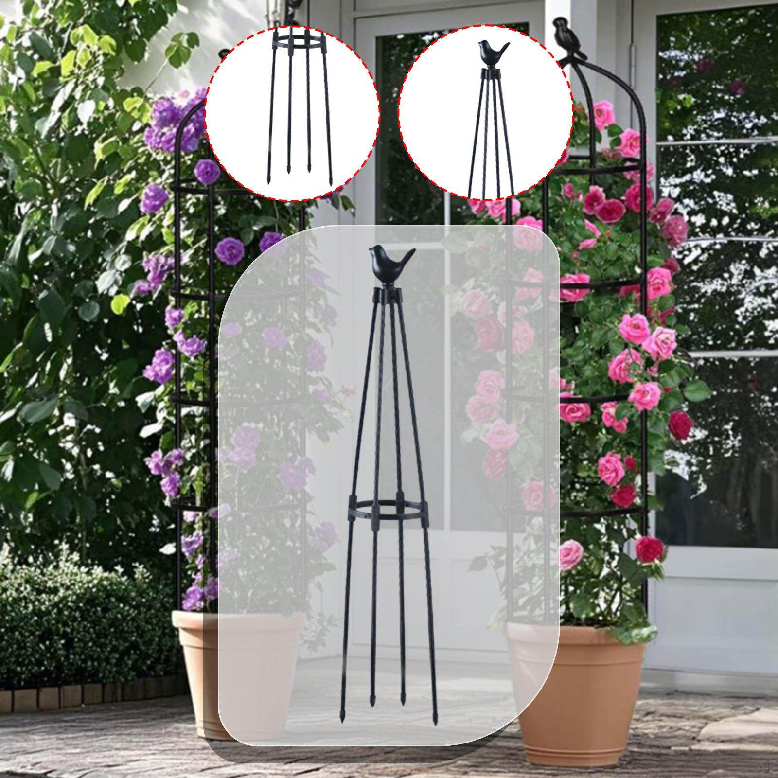 

Поддержка для вьющихся растений для сада Эффективные лианы и овощи Bird decor