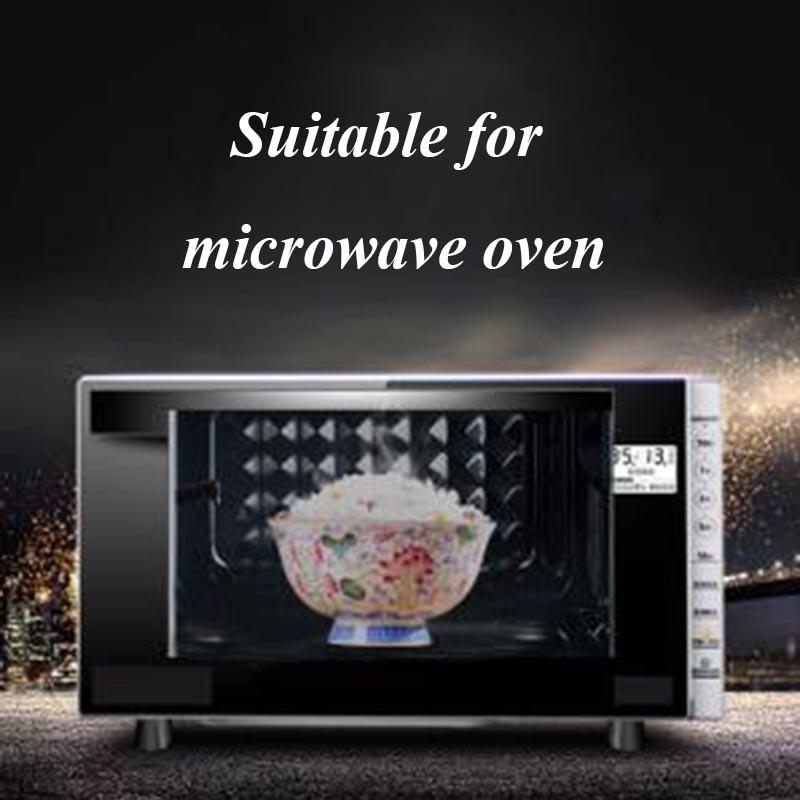5 Inch Chinese Enamel Color Ceramic Household Dishes Rice Bowls Bowls Arms Kitchenware Porcelain Tableware Gift | Bowls