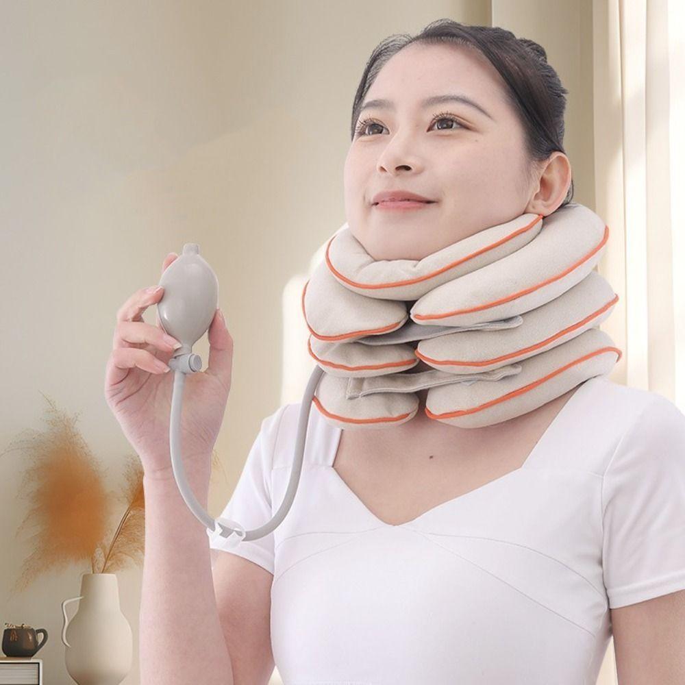 

Воздушный надувной шейный тракционный аппарат 4 слоя растяжитель шеи опорный кронштейн