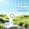 Portable USB Mini Fan with Mobile Phone Holder - Children's Gift