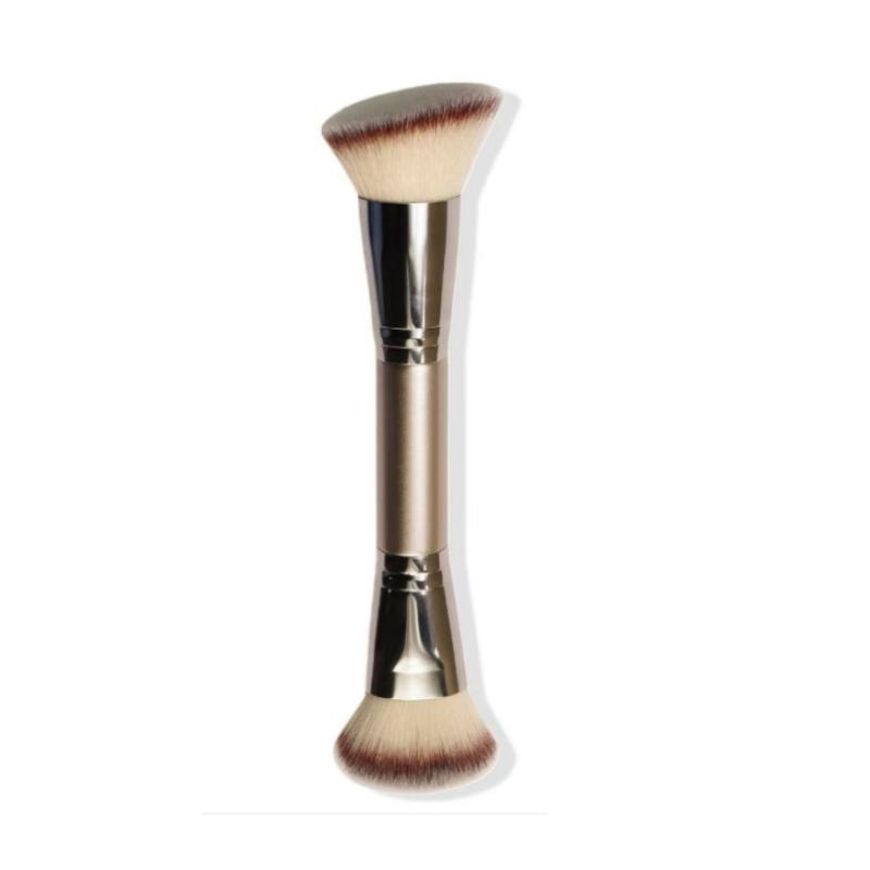 Doppelseitiger Foundation-Pinsel Doppelseitiger Puder-Rouge-Concealer-Pinsel Kontur-Make-up-Pinsel Professionell