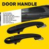 2x Vnější klika dveří zadní a přední pro Hyundai Tucson 2005-2009 Levá strana řidiče EXV