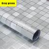 0.45x3M Mosaic Anti Oil Temperature Resistant Kitchen Wallpaper Cooktop Countertop Drawer Aluminum Foil Waterproof Wall Stickers