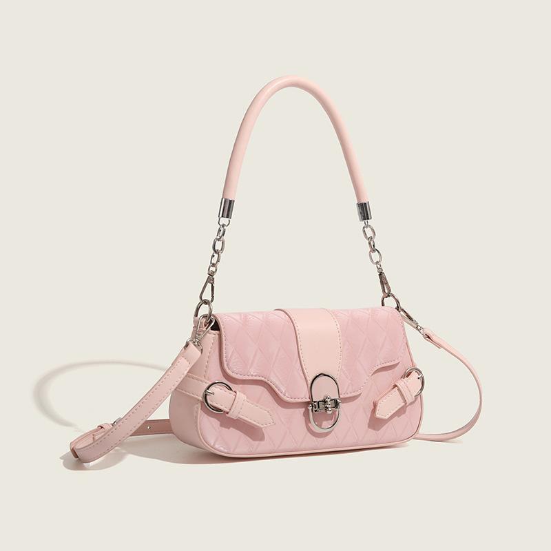 Underarm Bag Women'S Bag Summer Trendy Sweet Cool Hot Girl Bag Women'S Hardware Lock Flip Commuter Shoulder Bag Women