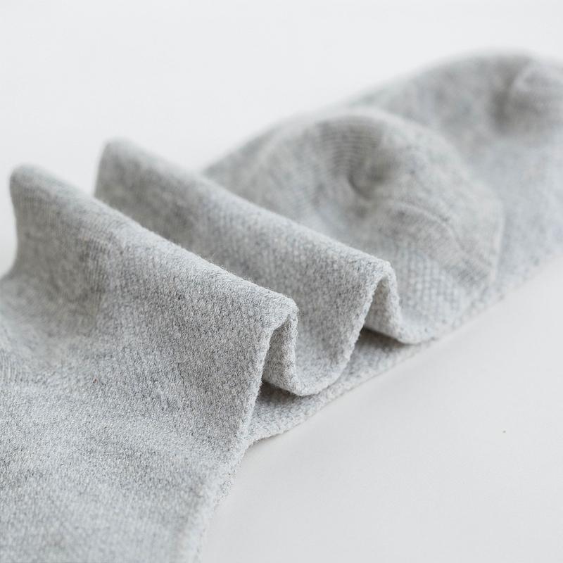 5Pairs Men Organic Cotton Socks Mesh Breathable Business Sock Casual Athletic Spring Summer New for Male Plus Size EUR38-45