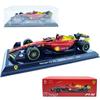 HTLNUZD Bburago 1/24 2023 F1-75#16 Leclerc Ferrari 75th Anniversary Alloy Formula One Racing Car Diecast Collectible Vehicle Model for Collection