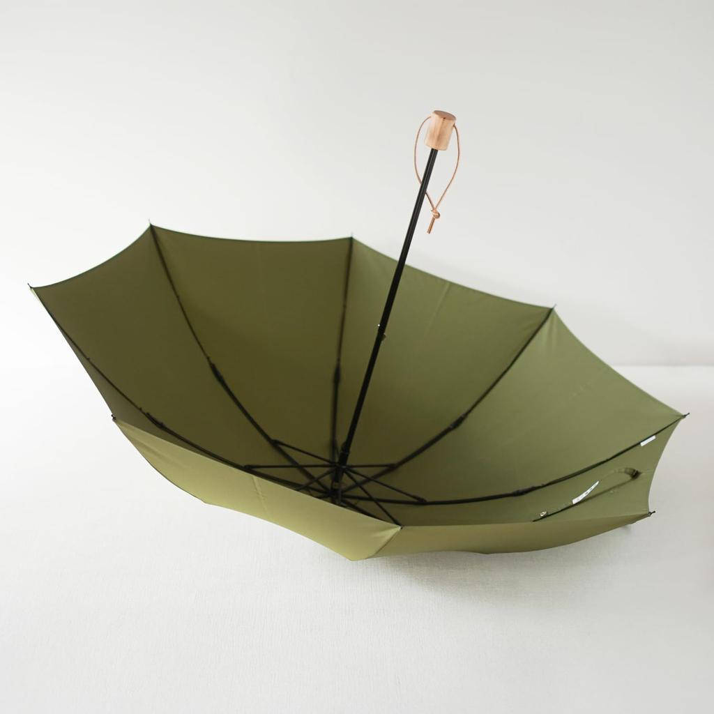 Made in Japan Miratore 55cm folding umbrella that can be carried without folding Super fabric Compact Lightweight Can also be used as a long umbrella