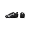 Puma Bella V2 Leather Black Aged Silver Women Sneakers Alpine-Snow 404043-01