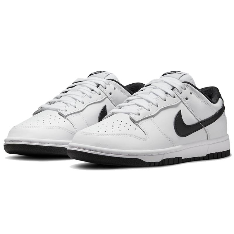 Nike Dunk Low 'White Black' Women's Skate Shoes Sneakers DD1503-113