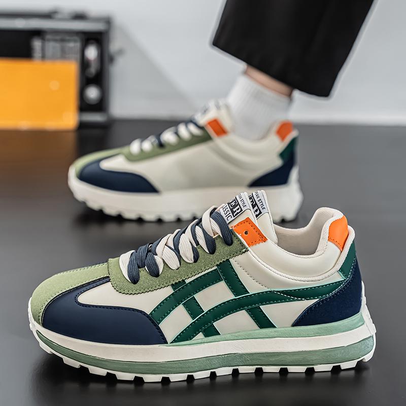 Fashion Non Slip Outdoor Sneakers Preppy Casual Sense Soft Comfortable Breathable Non Slip Wear Resistant Daily Commuting Flats