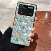 Cartoon Blume Tiere Hülle für Xiaomi Poco F8 C61 F3 M3 M4 M7 Pro F1 C71 C50 C75 X3 X4 X5 X7 Pro M5 Funda Handyhülle