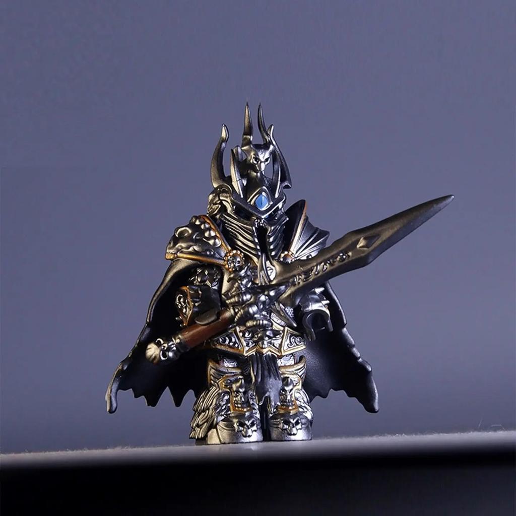 Medieval Stormwind Soldiers World Of Warcraft Wow Building Blocks Lich King Mini Action Figure Toys Gifts Dt014