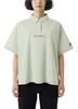Golf Polo Shirt MOSS 3 Short-Sleeve (Micropique, Moisture-Wicking) / Women's / 012-6268501 130_SILVER [LL]