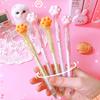 Kawaii Cartoon Cat Paw Blue Ink Erasable Gel Pen School Office Supplies Stationery Gift Students Cute Pens Pretty Aesthetic