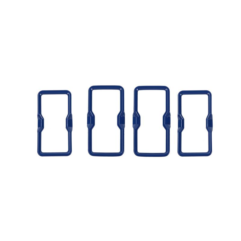 TESIN ABS Car Dashboard Air Conditioning Vent Outlet Decoration Cover For Ford Bronco  2022 2023 UP Interior