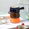 1Pc Ceramic Dishes Seasoning Dipping Bowl Ceramic Dish Trinket Plate Sauce Dish Dish for Kitchen