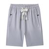 Sports Shorts for Summer, Thin, Breathable, Quick Drying, Loose, Running, Ice Silk, Casual Five Quarter Pants, Plus Size Men's Beach Pants
