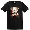 חולצה להקה Green Day תקופת American Idiot מוזיקת רוק חולצת גרפיקה פורטרט להקת פאנק