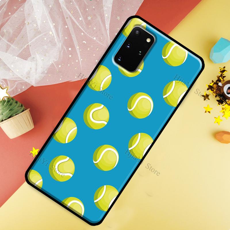 Tennis Ball Sport Case For Samsung Galaxy S22 Ultra S20 FE S8 S9 S10 Note 10 Plus Note 20 S21 Ultra Cover