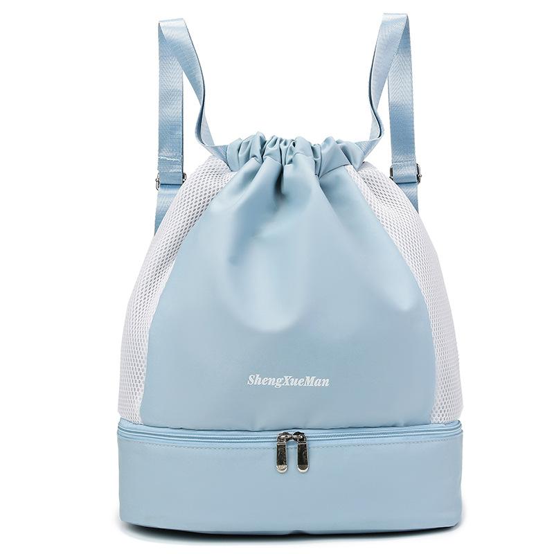 Fitness Bag Wet and Dry Separation Swimming Bag Waterproof Beach Storage Sports Backpack Women's Small Bag Swimming Bag Portable Men