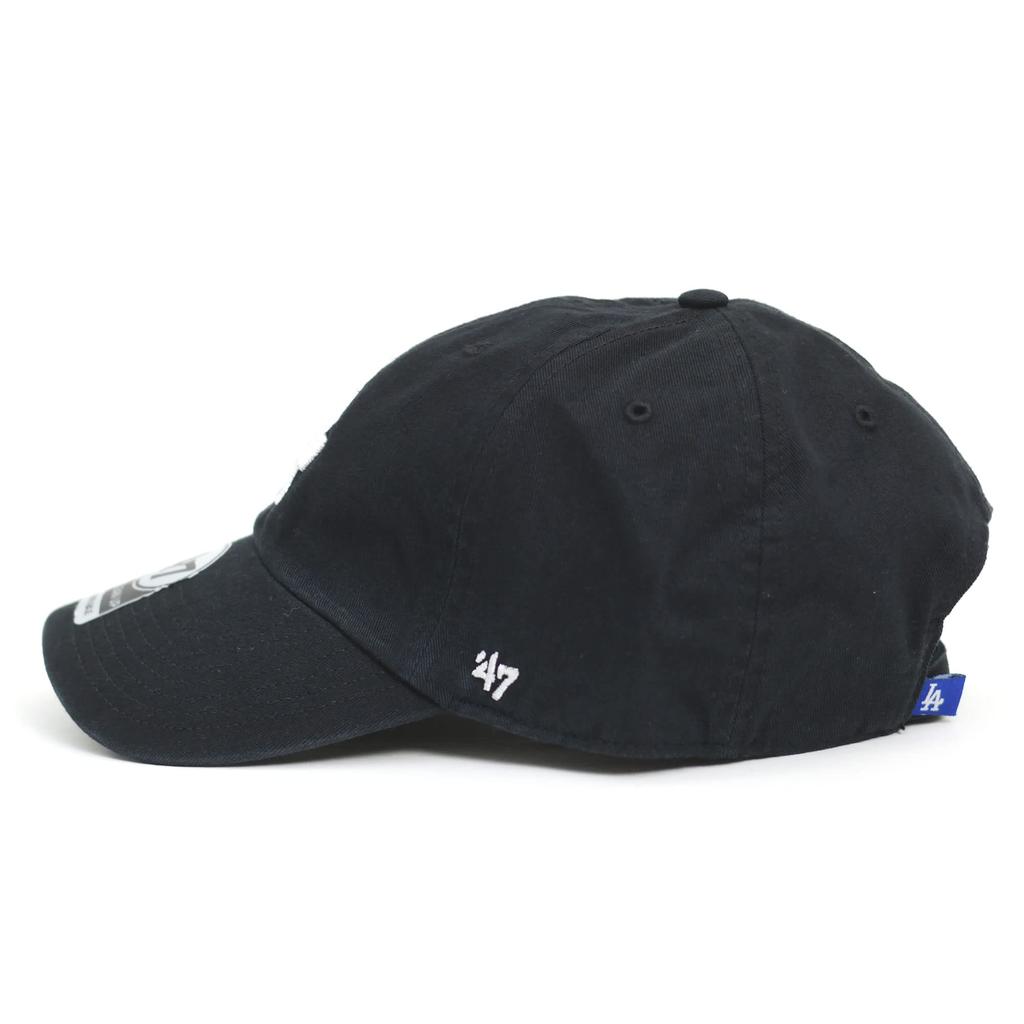 47 Brand Men's CLEANUP LA Los Angeles Dodgers Casual Cap, Black