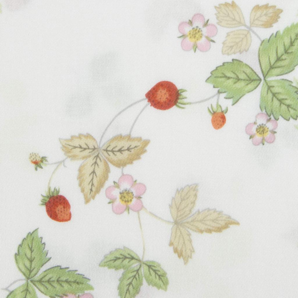 Nishikawa Pillowcase 70X50cm Wedgwood Wild Strawberry Cotton Made In Japan Green PJ27355679G 100%