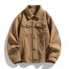 Spring and autumn new men's tops, American ruffians, handsome trends, casual and versatile loose cargo jackets, men's jackets