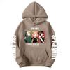 Spy X Family Anime Printed Hoodie Men Women Unisex Oversized Fleece Sweatshirt With Ribbed Hem