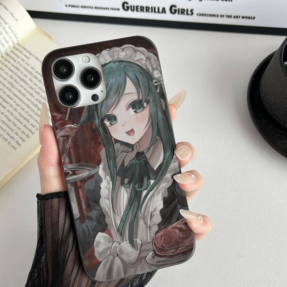 The Song Of Saya Horror Game Corrugated Pattern For IPhone 17 16 15 14 13 12 11 16 Pro Max Plus Pro Non-slip Phone Cover