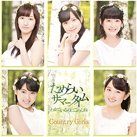 

CD COUNTRY GIRLS - I m Sorry for Knowing / Hesitation EPCE71212 Japan ObiPop Used