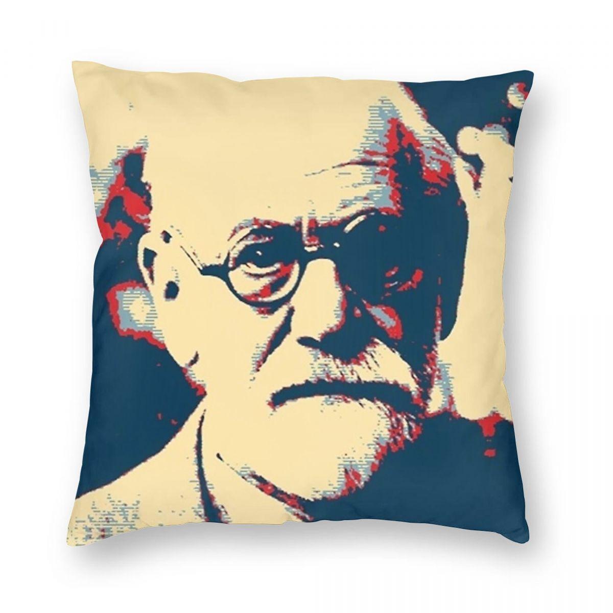 

Your Mom Sigmund Freud Square Pillowcase Polyester Linen Velvet Pattern Zip Decorative Room Cushion Cover Wholesale 12x12Inch