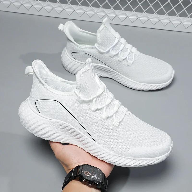 YRZL Casual Sneakers Men Light Suitable for Running Exercise Healthy Living Vulcanized Walking Tennis Shoes Athletic Sports Shoe