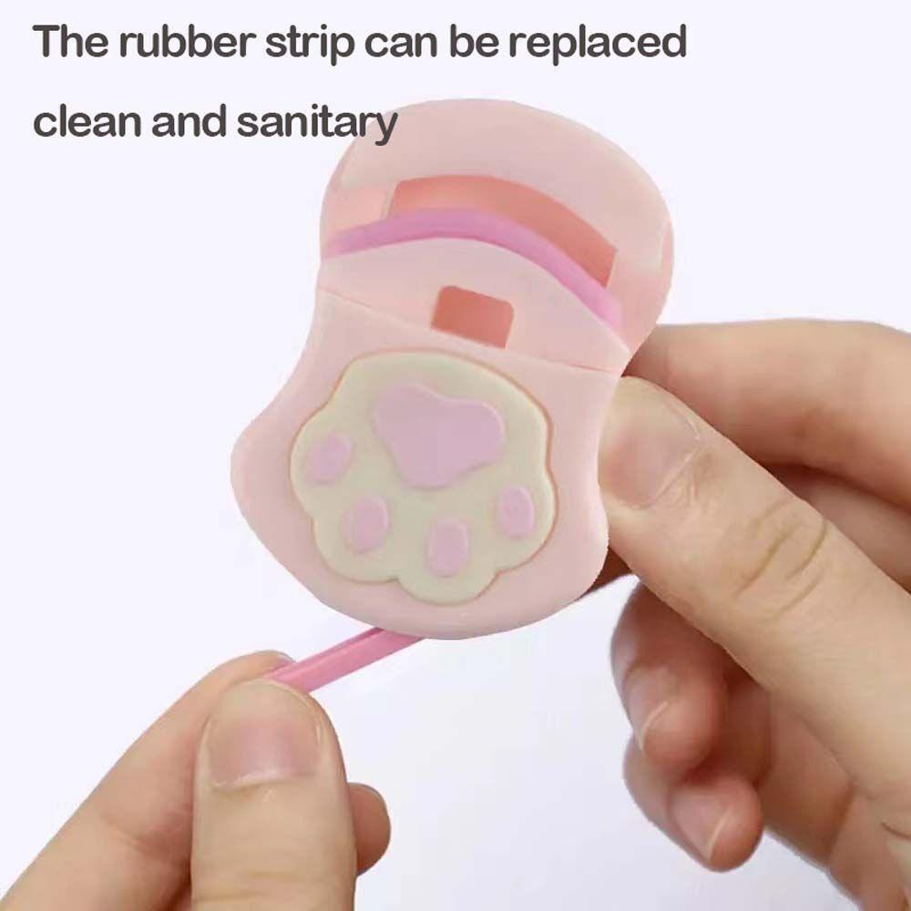 Mini Lashes Curling Applicator Plastic Eyelash Curler Portable Eye Lashes Curler
