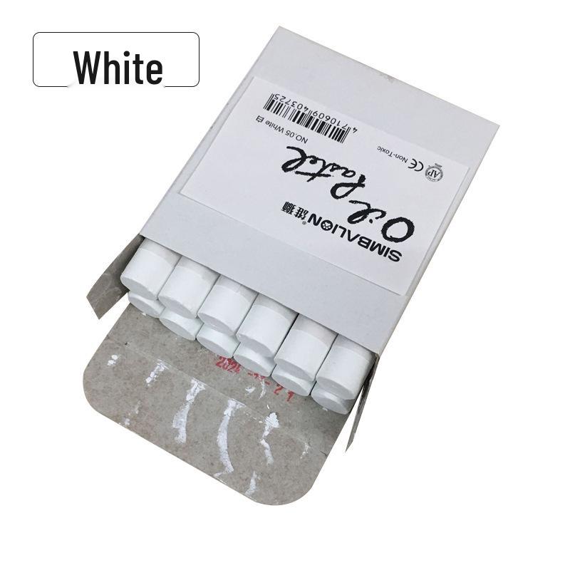 Taiwan Xiongshi 12-teiliges einfarbiges ölbasiertes Pastellkreide-Set