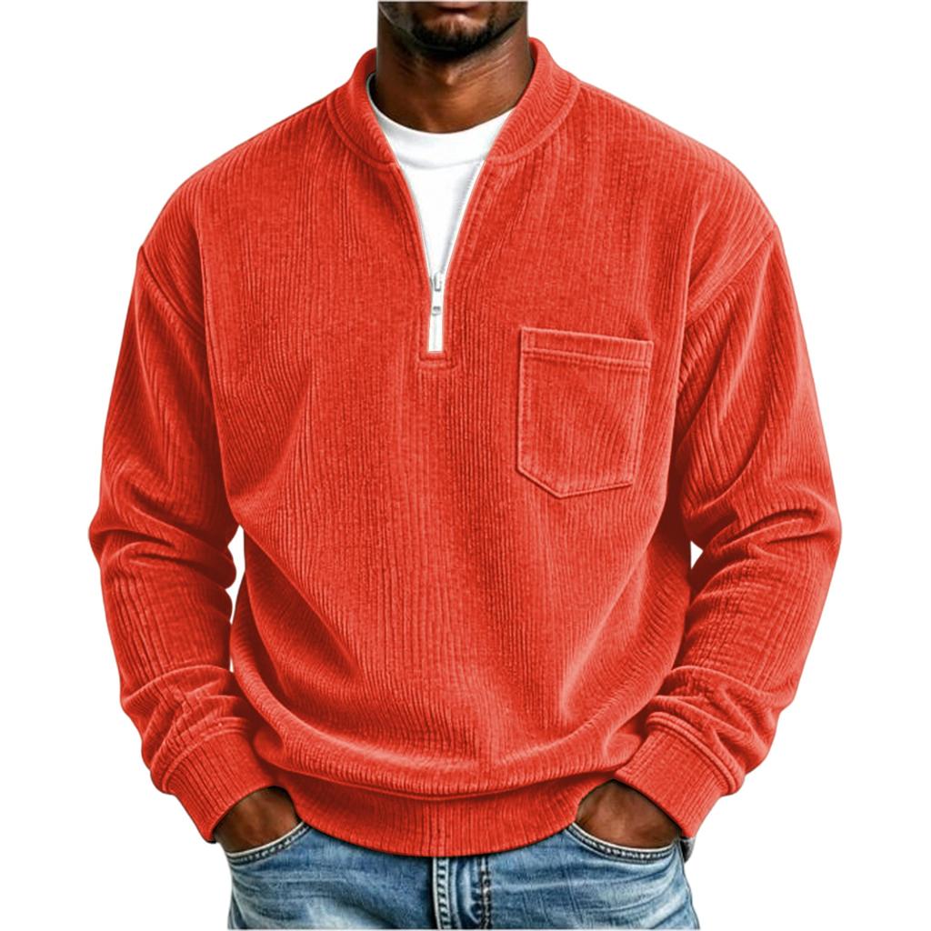 Men's Casual Loose Fit Top with Pockets Street