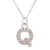 Mode Glanzende A-Z Letter Hanger Bedel Ketting 26 Initialen Alfabet Naam Sleutelbeen Ketting Feest Valentijnsdag Sieraden Cadeau